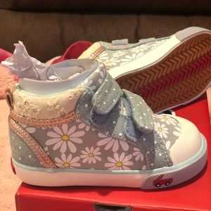 Brand new see kai run high top shoes